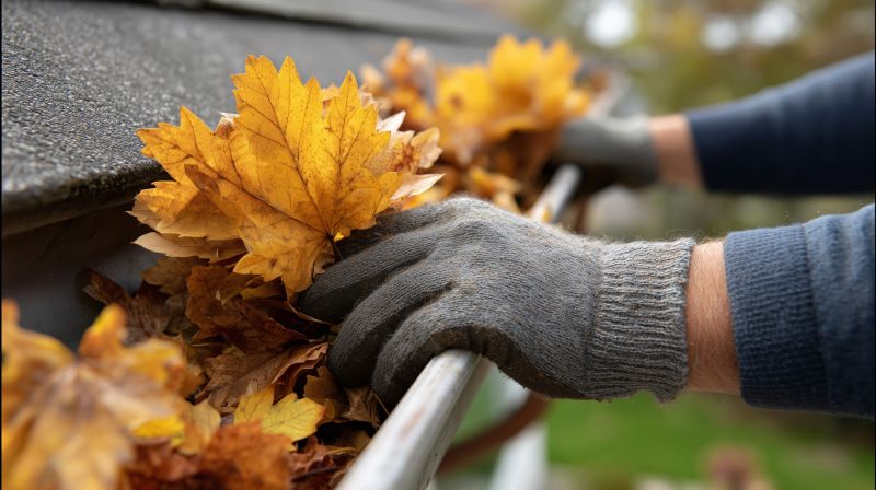 Autumn Gutter Cover Maintenance